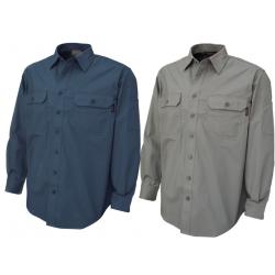 TOUGH DUCK  LONG SLEEVE STRETCH RIPSTOP SHIRT WS19