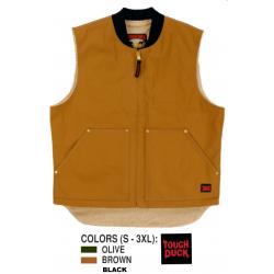 TOUGH DUCK  Duck Sherpa Lined Vest WV06