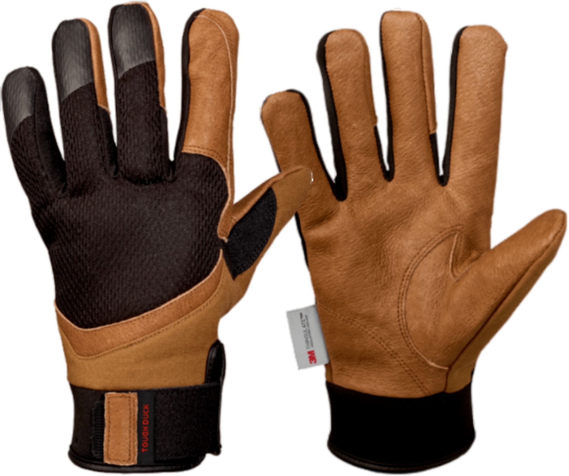 TOUGH DUCK 3M™ THINSLATE™-LINED PRECISION GLOVE WITH LEATHER TRIM WG13