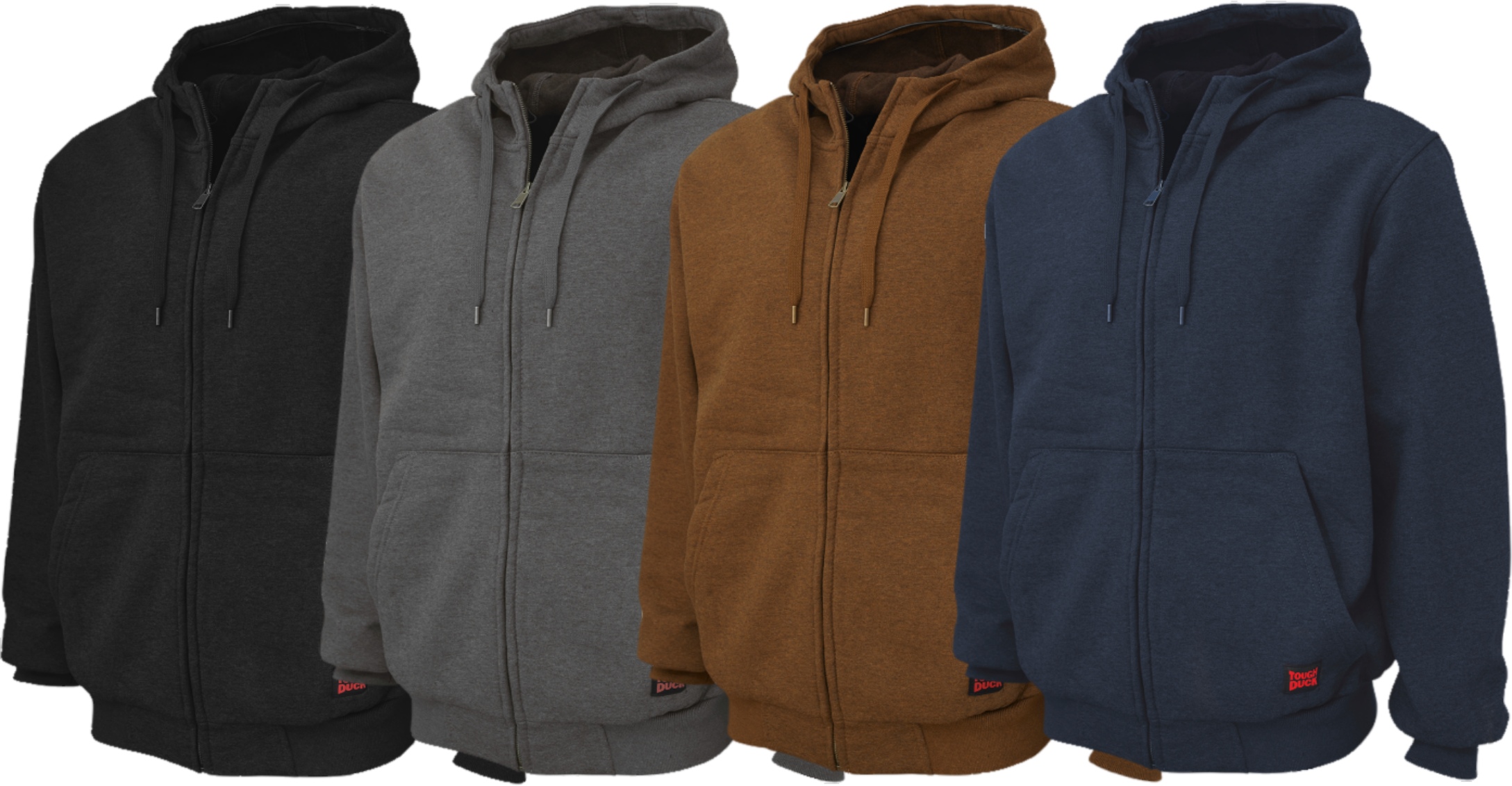 TOUGH DUCK FLEECE FULL ZIP HOODIE WJ21