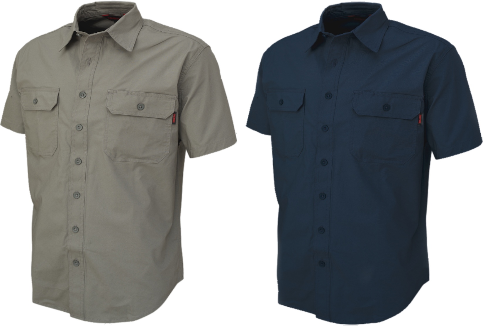 TOUGH DUCK SHORT-SLEEVE STRETCH RIPSTOP SHIRT WS20
